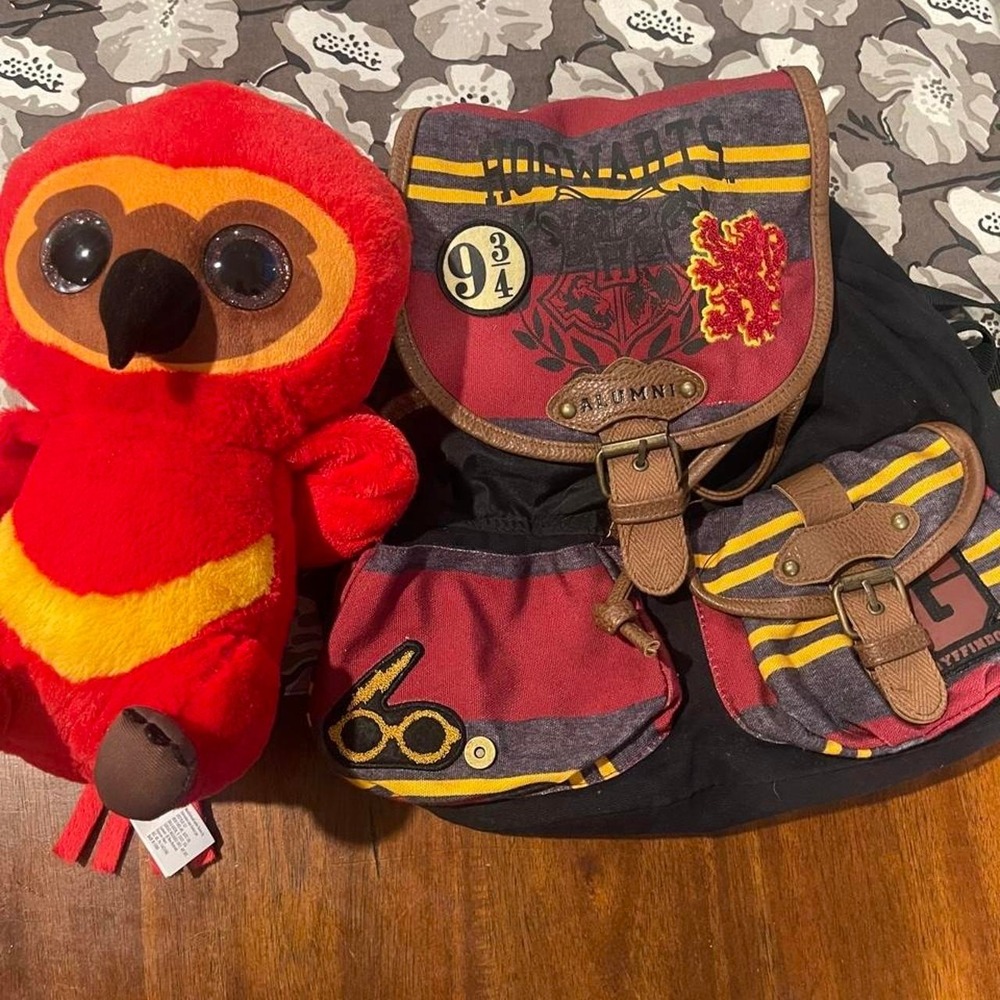Harry Potter backpack and plush lot